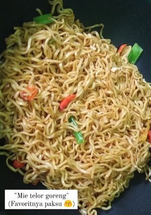 Foto resep Mie telor goreng