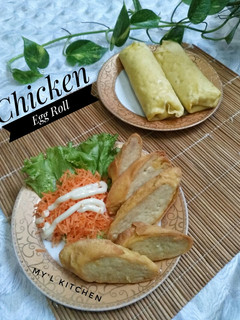 Foto resep Chicken Egg Roll