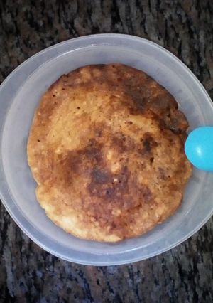 Una foto de Panqueca de cambúr para bebés