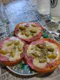 Pizza con anco