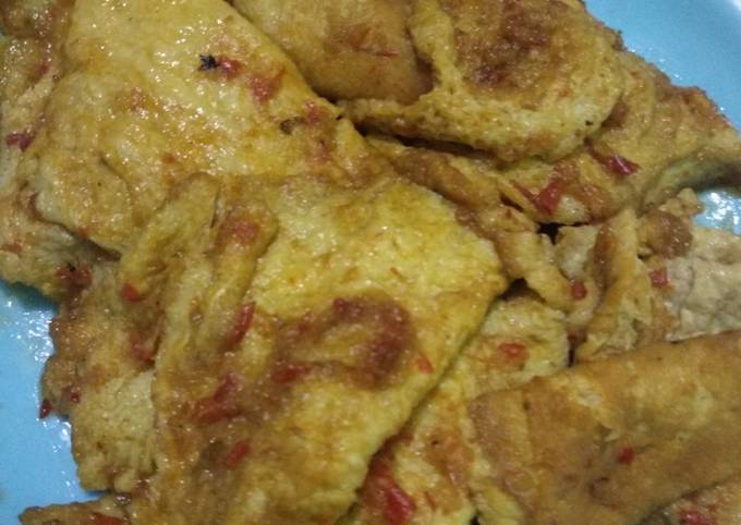Resep memasak #5 Sambal telur dadar yang sempurna