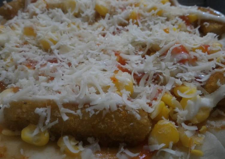 Bumbu Pizza toping nugget | Cara Buat Pizza toping nugget Yang Bikin Ngiler