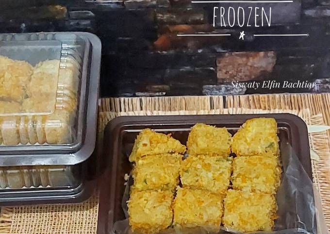 Resep Nugget Makaroni Frozen Tanpa Susu Tanpa Keju Oleh Siswaty Elfin