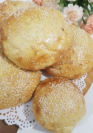 صورة لوصفة خبز البرغر الشهي