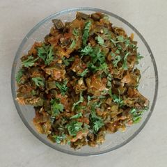 A picture of Bhindi Masala.