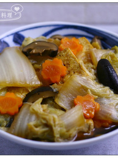 白菜燉豆腐 的食譜成品照片