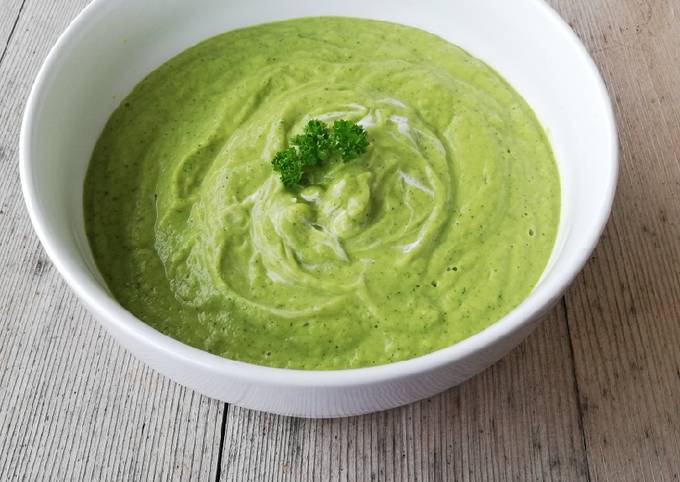 VeloutĂ© courgette avocat đ„