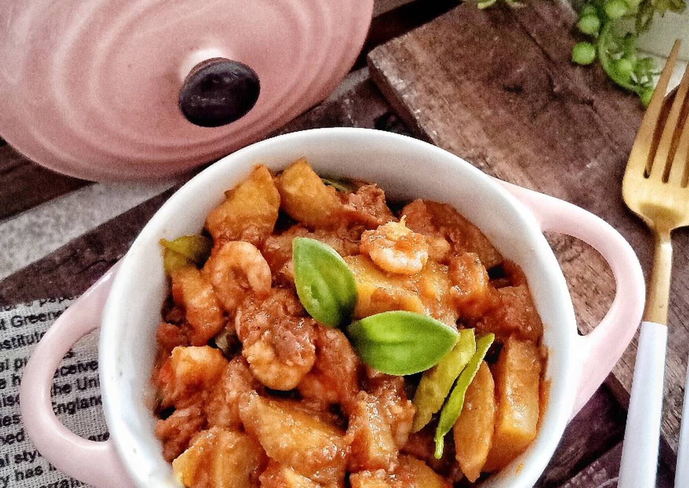 Sambal Goreng Kentang Udang