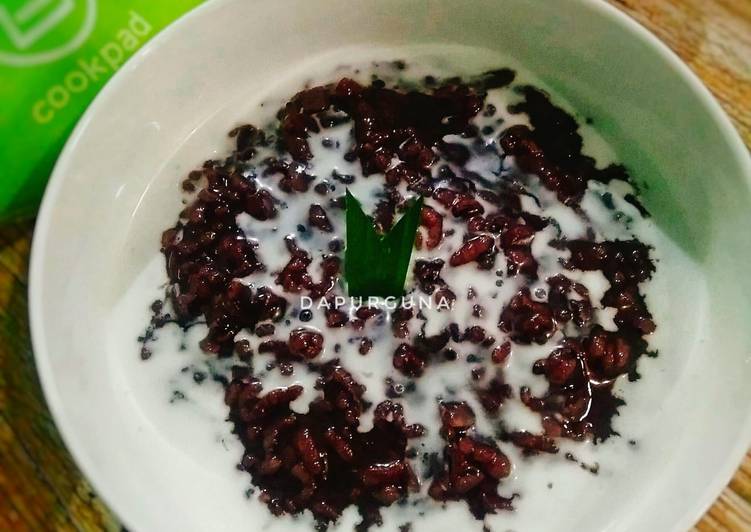 Bubur Ketan Hitam ala Anggraini