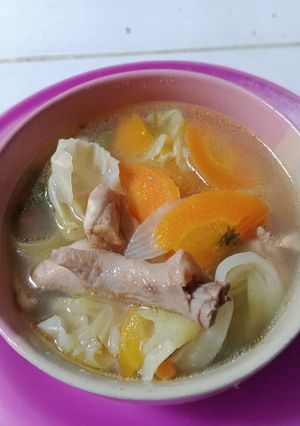 Foto resep Sup Ayam'ku (Menu Diet Sehat)