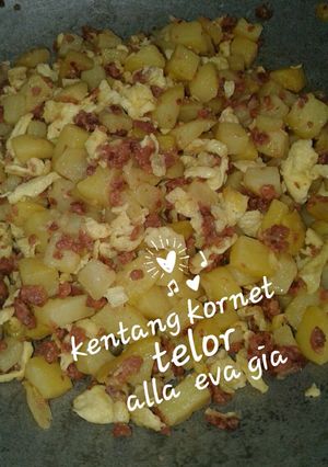 Foto resep Kekote (kentang,kornet, telor)