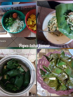 Foto resep Pepes tahu jamur