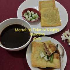 #99 Martabak Telor Isi Daging Rendang-レシピのメイン写真