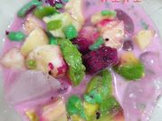 Gambar es buah agar agar