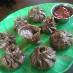 A picture of Ragi momos.