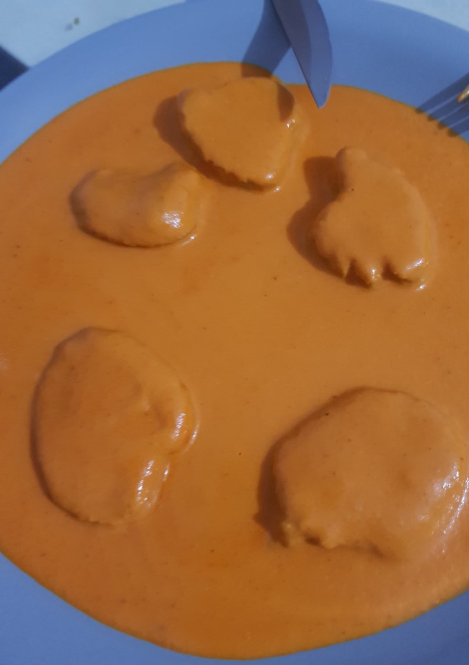 Una foto de Solomillo con salsa de pimientos de piquillo
