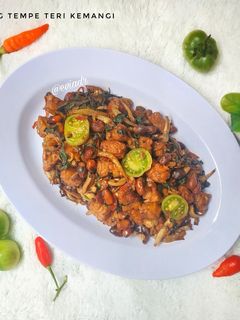 Foto resep Oseng Tempe Teri Kemangi