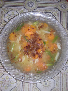 Foto resep Sop Makaroni Wortel Jagung
