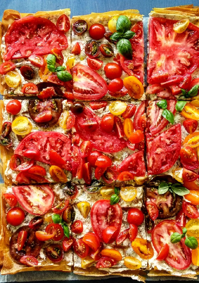 Una foto de Tarta de Tomates