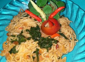 Foto resep Mie Geprek Kelor Instan
