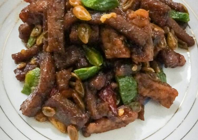 Resep Oseng menjes kecap Anti Gagal