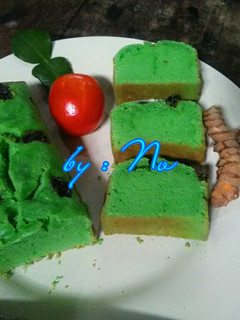 Foto resep 9. Condensed Milk Pound Cake Pandan Deva #BikinRamadhanBerkesan