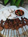 Sate kambing teflon. #festivalResepAsia#Indonesia