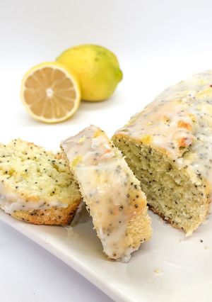 Una foto de Budín de limón