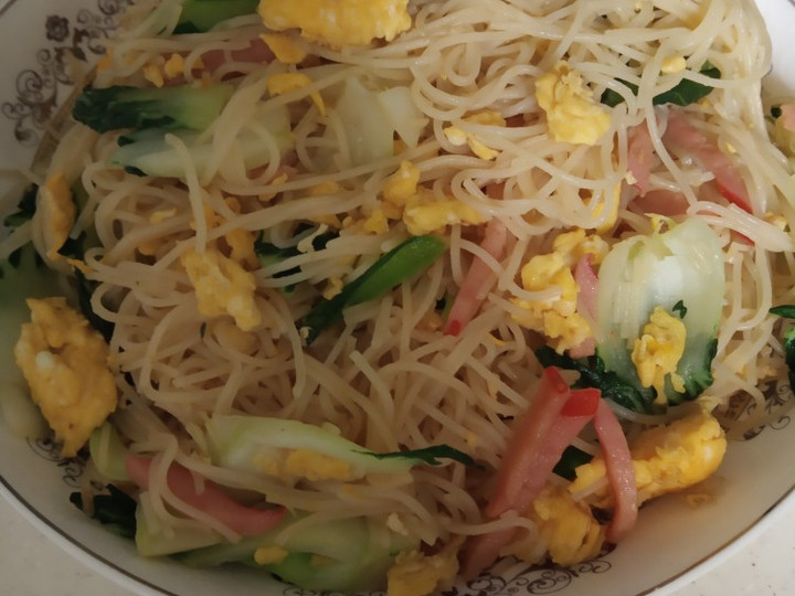 Standar Resep bikin Bihun goreng(Chinese style) yang nagih banget