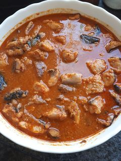 Harcsapaprikás gombával recept fotója