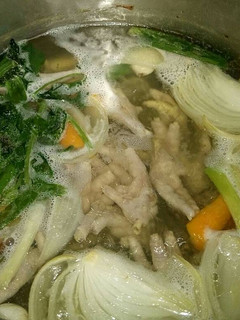 Foto resep Kaldu Ceker Ayam Kampung
