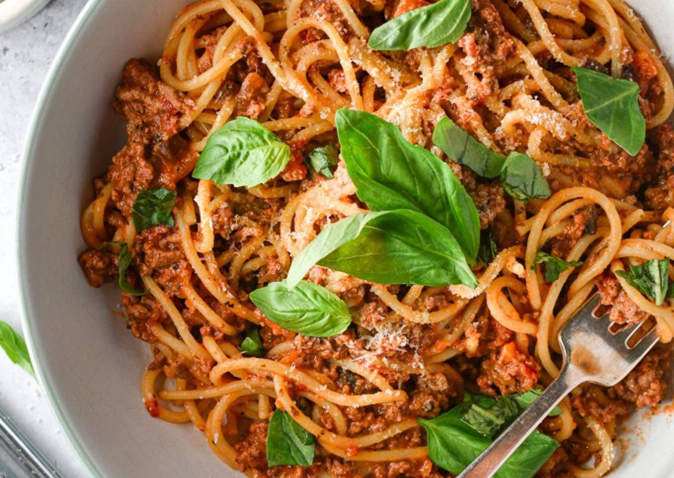 Healthier Spaghetti Bolognese