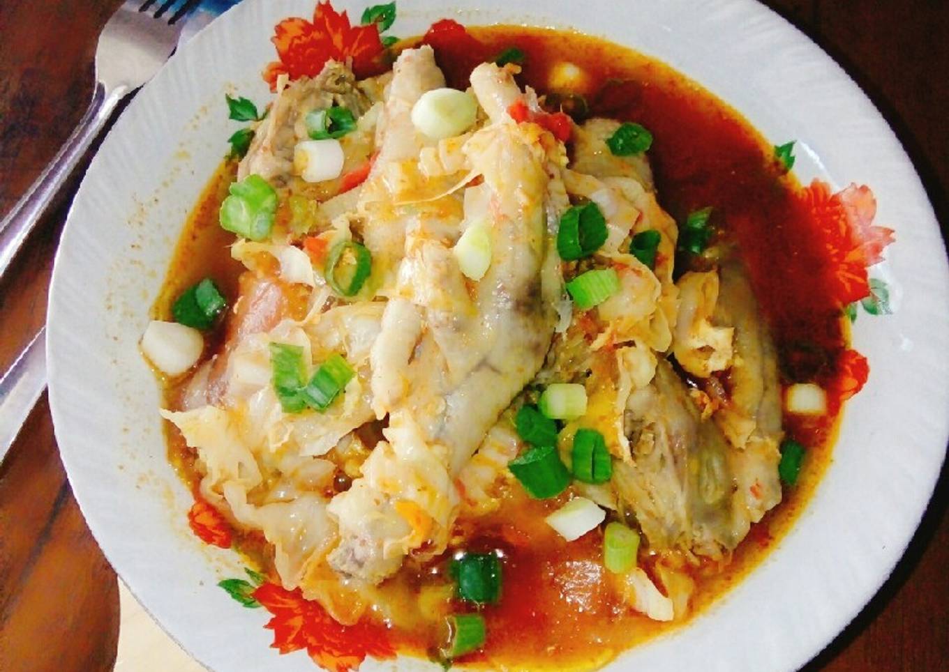 #seblak ceker&pala ayam super hot