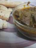 Chapati with Mutton Liver