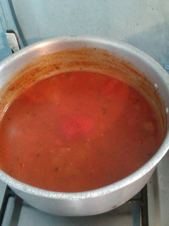 Una foto de Salsa para pizza