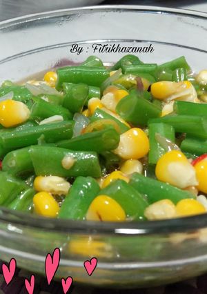 Foto resep Tumis Buncis campur Jagung
