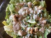 A picture of caesar croutons