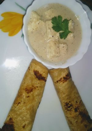 A picture of Paneer kali mirch.