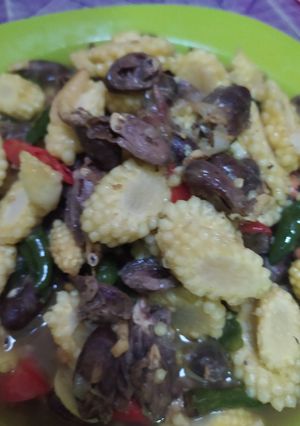 Foto resep Tumis Putren Jantung Ayam