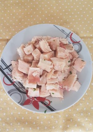 Una foto de Pulpo al ajillo