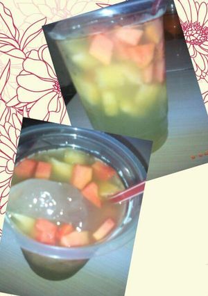 Foto resep Es buah tebu