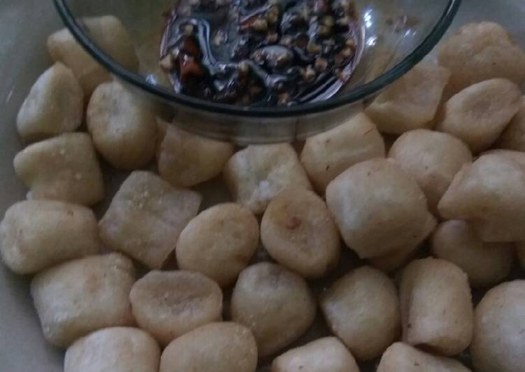 Resep Cimol Kering anti meletus takaran Sendok, Sempurna