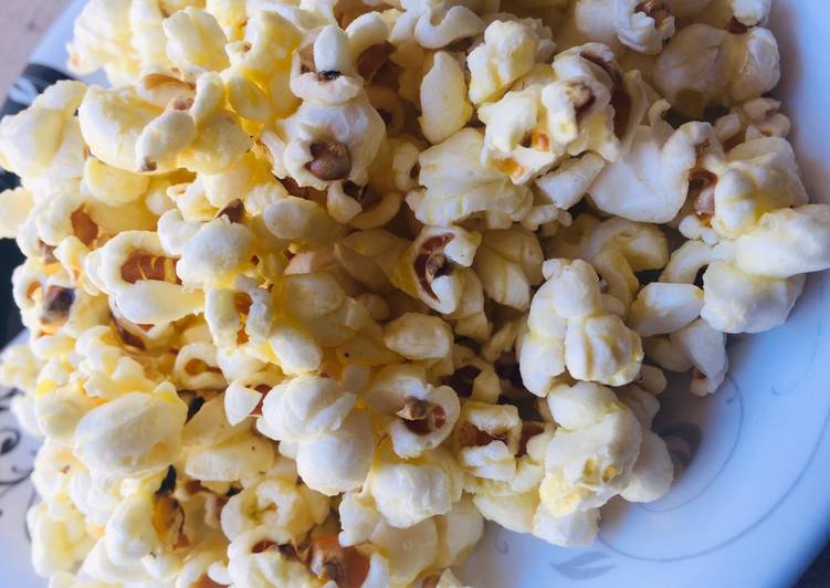 Simple Way to Make Favorite Pop corn