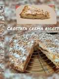 Crostata con crema di ricotta