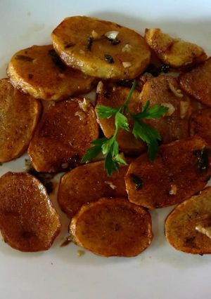 Una foto de Patatas a la vinagreta