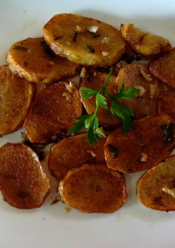 Una foto de Patatas a la vinagreta