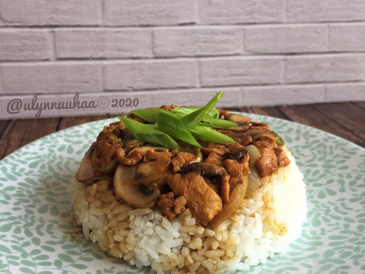 Bagaimana Menyiapkan Nasi Tim Ayam Jamur! Untuk Jualan