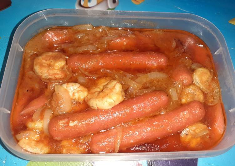 Langkah Mudah untuk  Udang Saus tiram pedas Anti Gagal