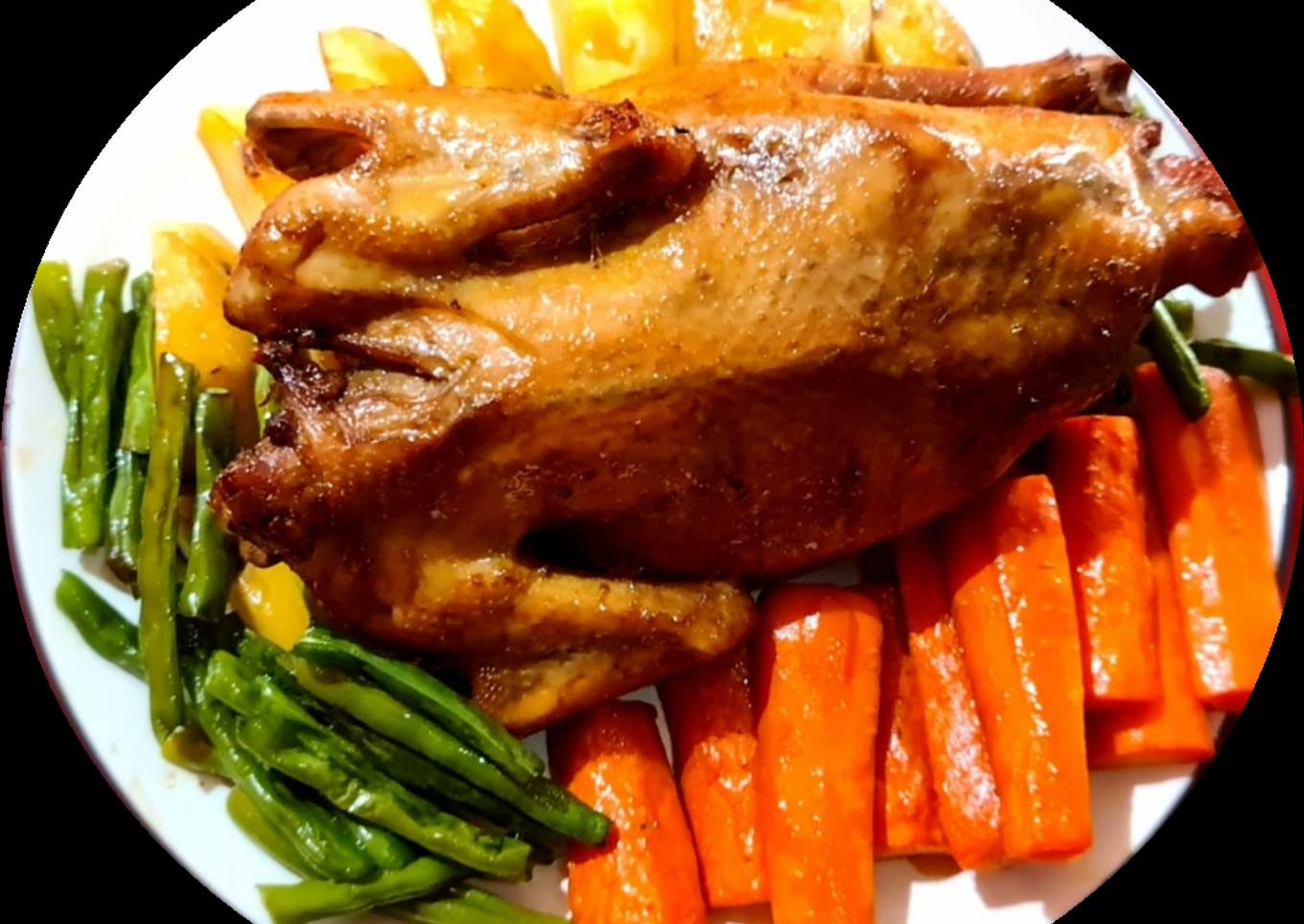 63. Ayam panggang madu otang