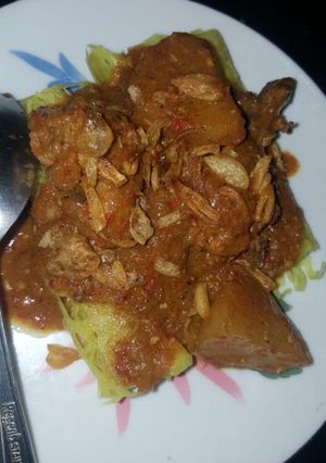 Foto resep Kari ayam melayu dan roti jala